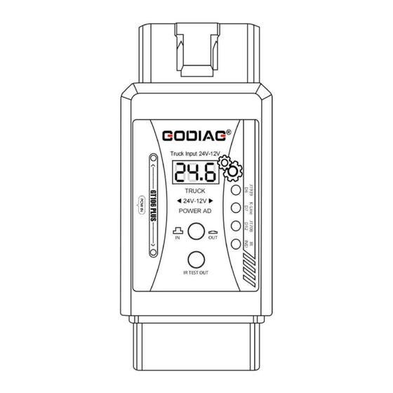 GODIAG GT106 PLUS User Manual