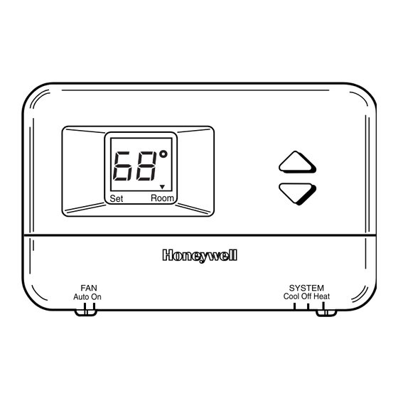 Honeywell T8400C1099 Owner's Manual