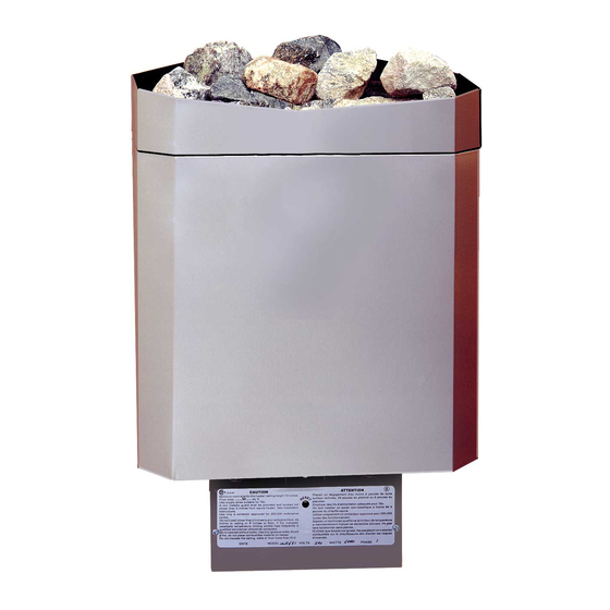 Sauna Craft CW Series Installation Manual