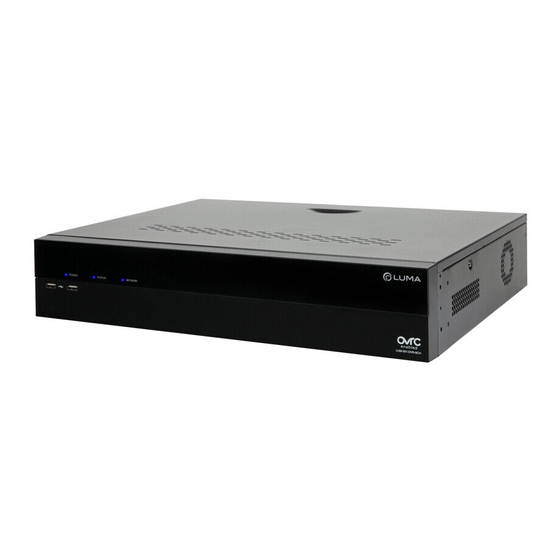 Luma Surveillance 500 Series Quick Start Manual