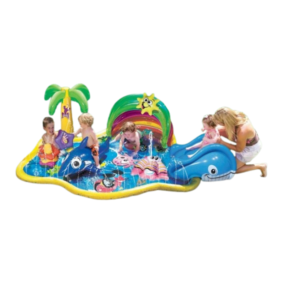 Banzai Baby Sprinkles Splish Splash Pool Important Safety Instructions Manual