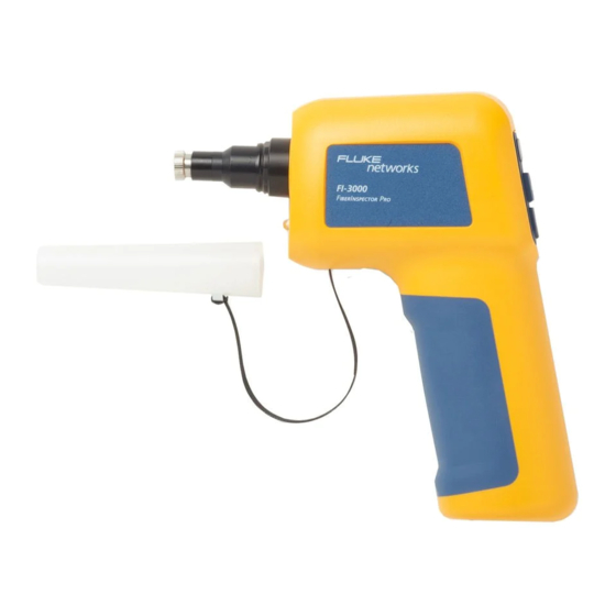 Fluke FI-3000 FiberInspector Pro Getting Started Manual
