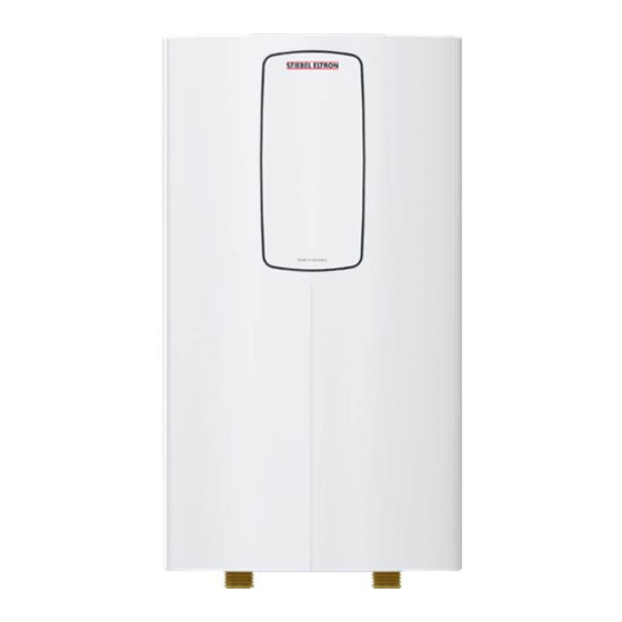 STIEBEL ELTRON DHC 3-1 Classic Operation And Installation