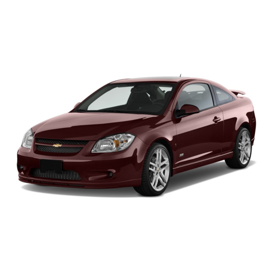 Chevrolet 2010 Cobalt Owner's Manual