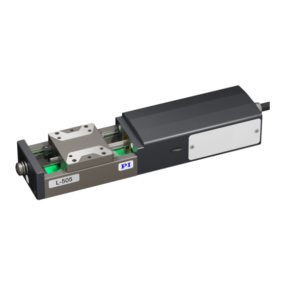 PI L-505.021212 User Manual