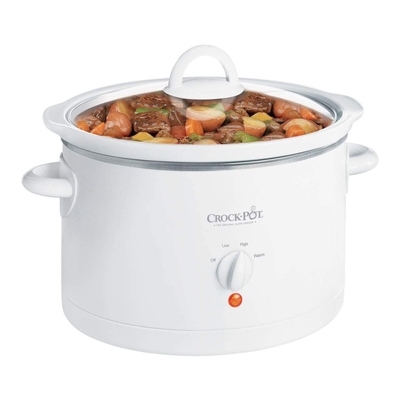 Crock-Pot 3060 W Owner's Manual