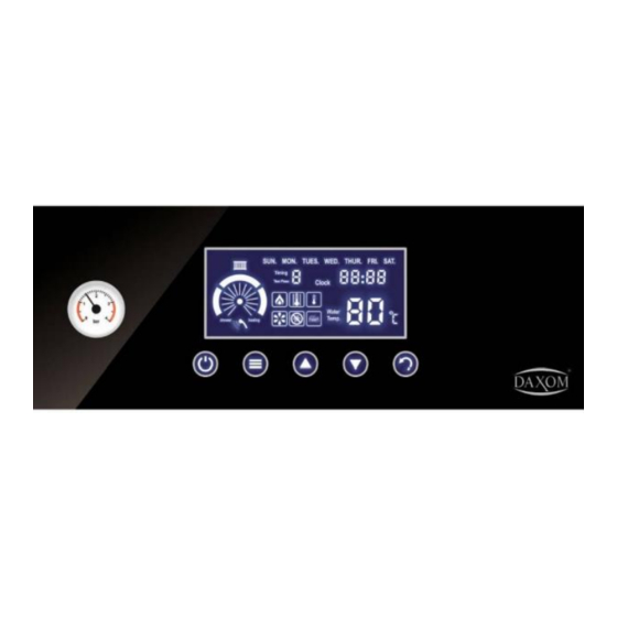 DAXOM UKDAX-10EDT Installation And Operating