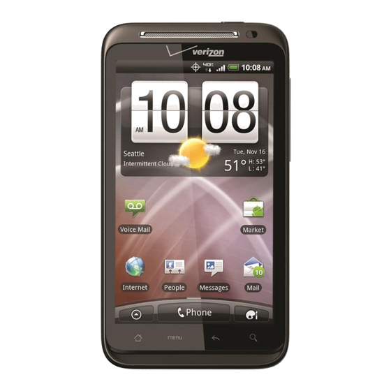 HTC Thunderbolt User Manual