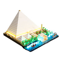 GAME OF BRICKS Great Pyramid of Giza 21058 Instruction Manual