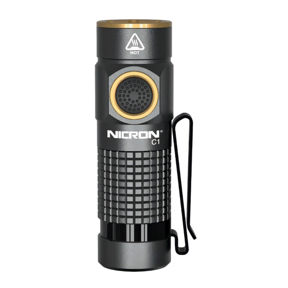 Nicron C1 User Manual