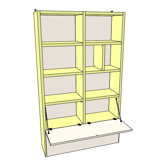 Santalucia Mobili HOMY Giorno Bookcase Manuals