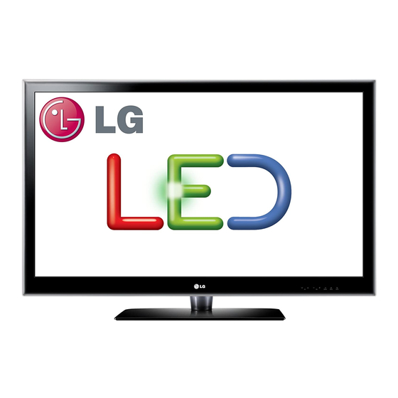 LG 42LE5400 Service Manual