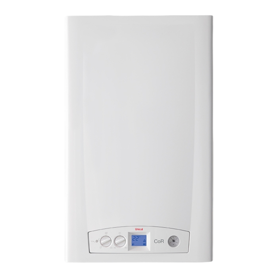 Unical CoR Series Installation And Servicing Manual
