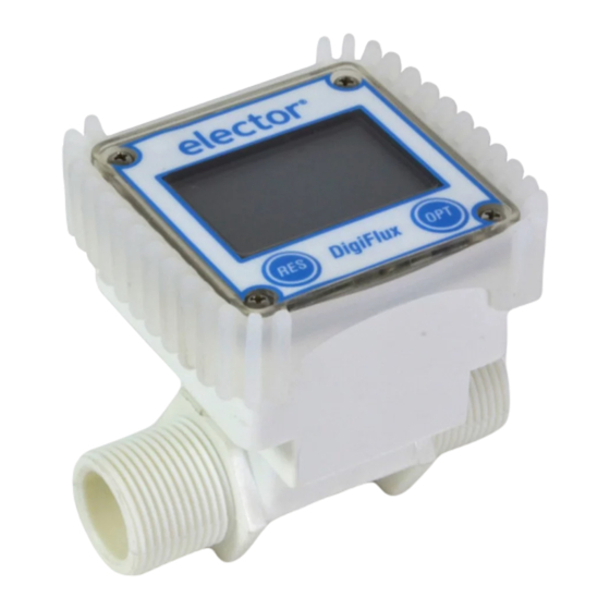 ELECTOR DigiFlux Operating Manual