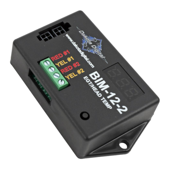 Dakota Digital BIM-12-2 User Manual