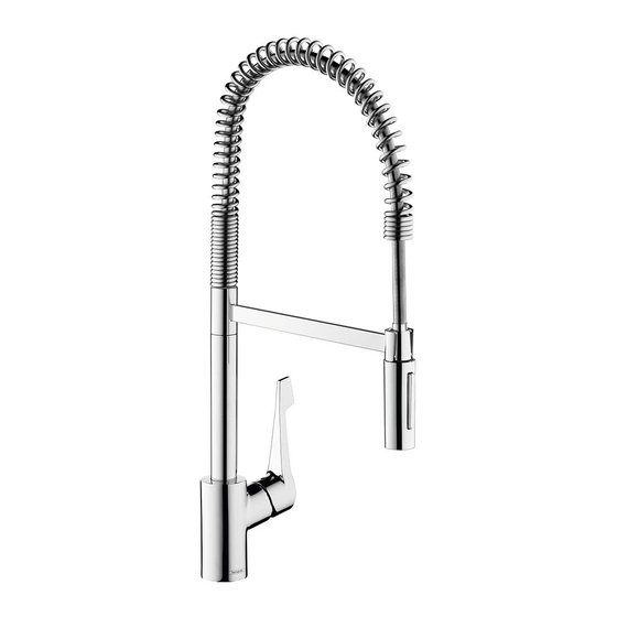 Hans Grohe Cento XXL 2jet 14806000 Instructions For Use Manual