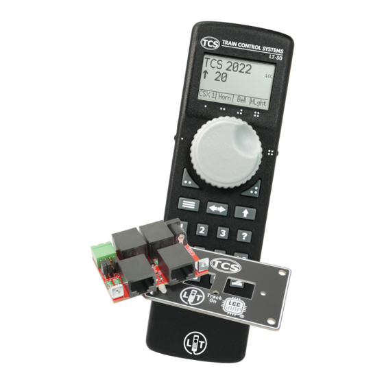 TCS LT-50 Quick Start Manual