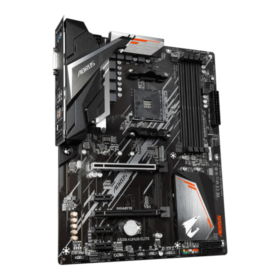 GIGA-BYTE TECHNOLOGY A520 AORUS ELITE User Manual