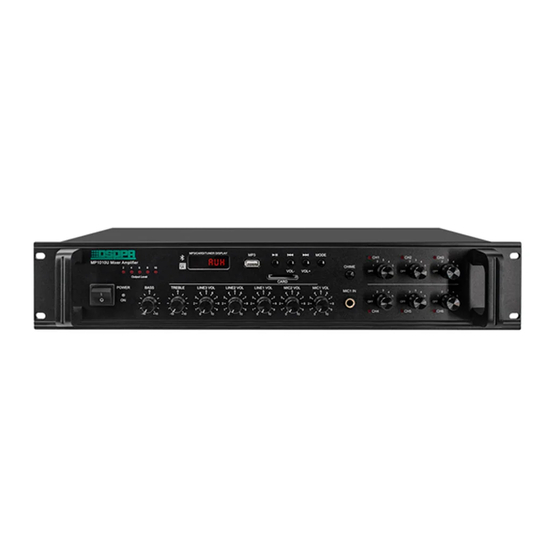 DSPPA MP310U Operation Instructions Manual