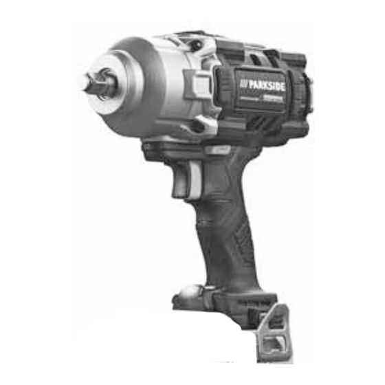 Parkside Performance PASSP 20-Li A3 Instructions Manual