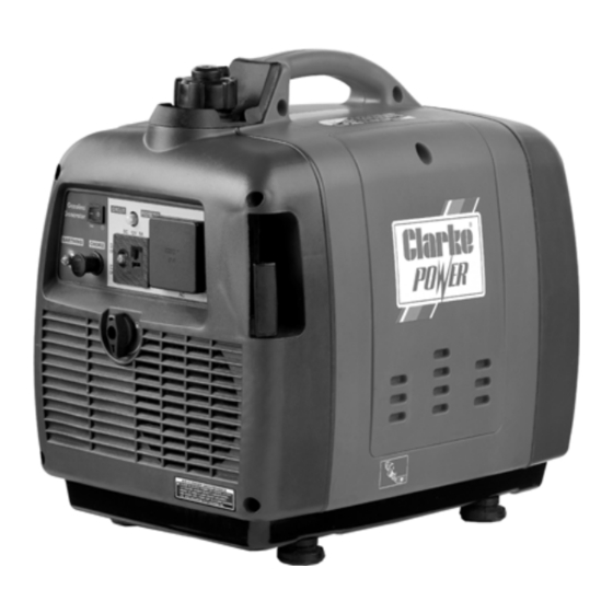Clarke G950 Operation & Maintenance Instructions Manual