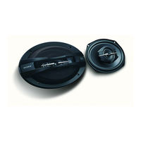 Sony XS-GT6938F Instruction & Operation Manual