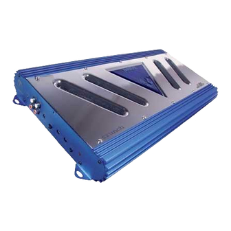 User Manuals: Crunch V-Drive V2200 Car Amplifier