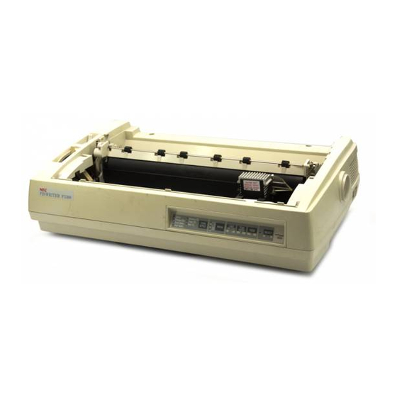 NEC Pinwriter P3200 Specification