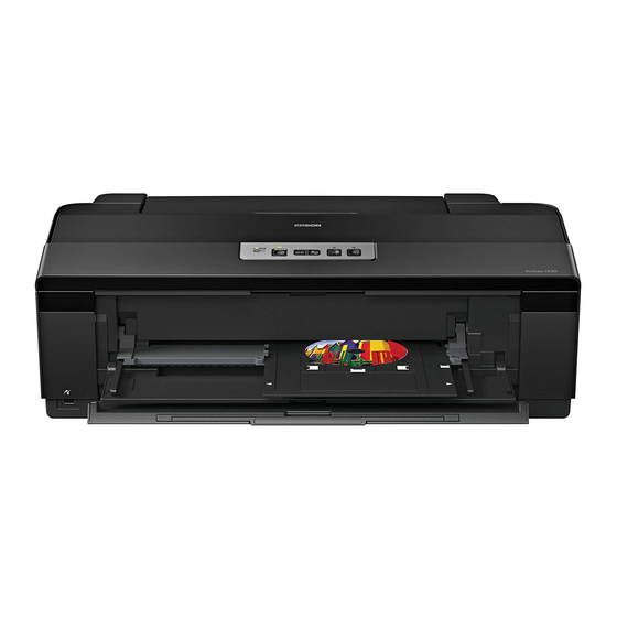 Epson Artisan 1430 Installation Instructions Manual