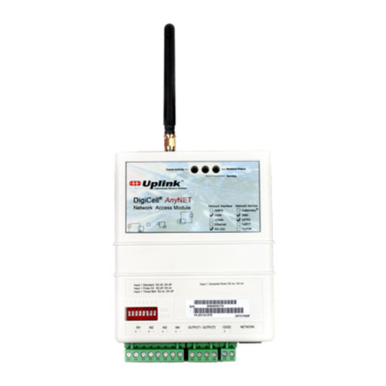 Uplink DigiCell AnyNET Installation And User Manual