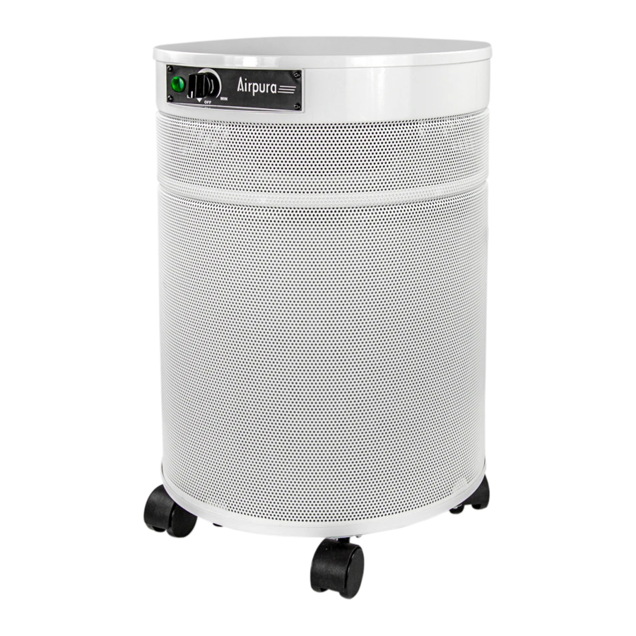 Airpura T600 Operating & Filter Replacement Directions