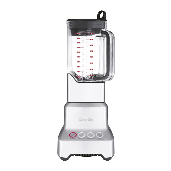 Breville Kinetix Pro BBL801 Instruction Book