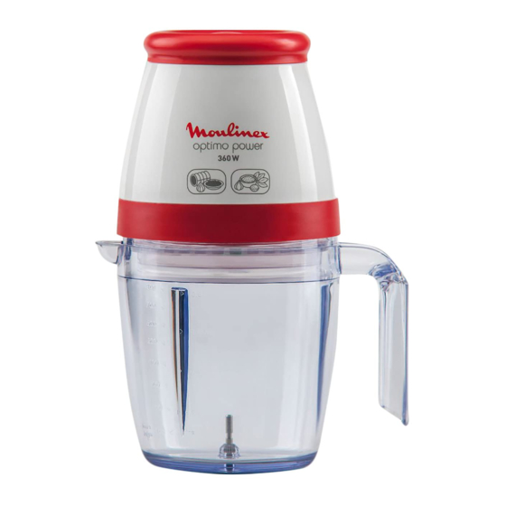 Moulinex Optimo Power User Manual