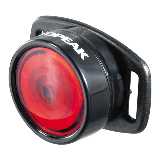 Topeak Tail Lux User Manual