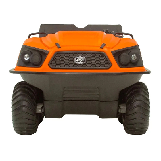 Argo Frontier 650 8x8 Operator's Manual