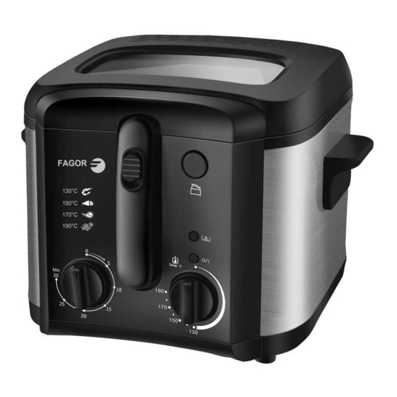 User Manuals: Fagor FGRC200 Electric Deep Fryer