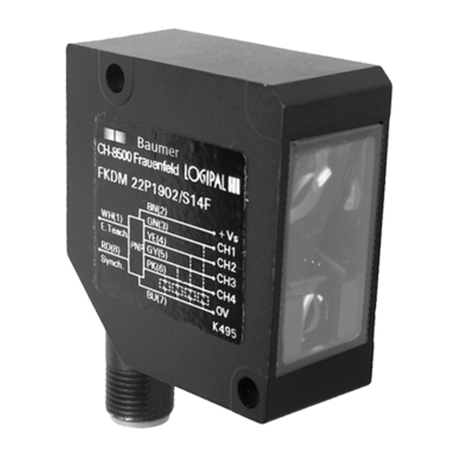 Baumer FKDM 22P1901/S14F User Manual