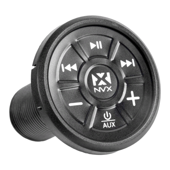 NVX XUBT4 User Manual