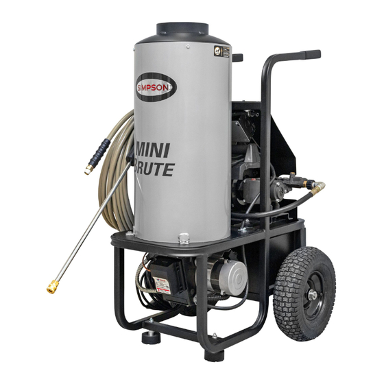 Simpson Brute Series Use And Care Manual