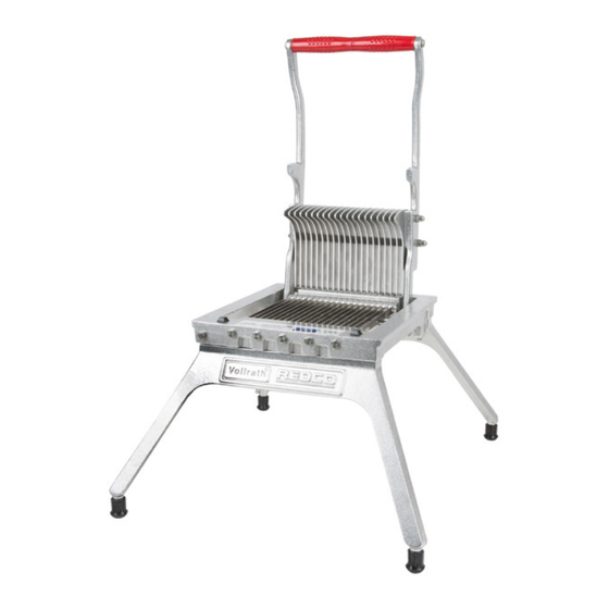 Vollrath Lettuce King 400N Operator's Manual