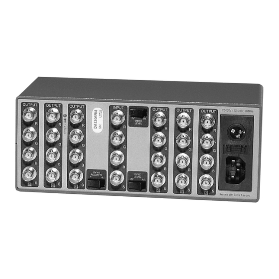 Altinex DA1206RM Manuals