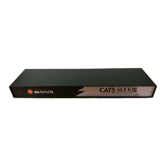 Gefen EXTENDIT CAT5 8000S User Manual