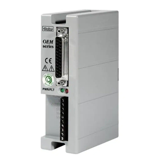 Parker OEM750 User Manual