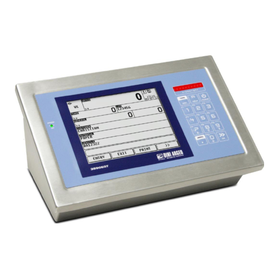 Dini Argeo EGT scale series Manuals