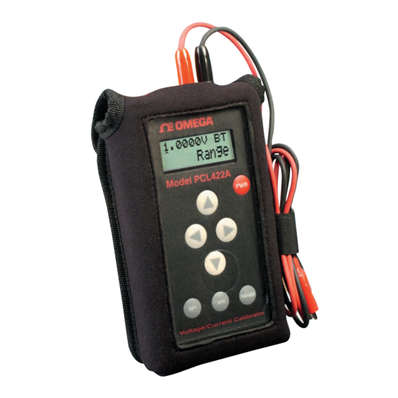 Omega PCL422A User Manual