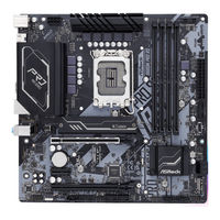 ASROCK B660M Pro RS Manual