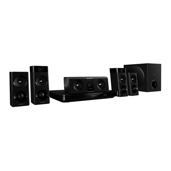 Philips HTB4510 Quick Start Manual