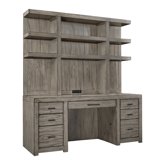 aspenhome Credenza IML-318-GRY Assembly Instructions