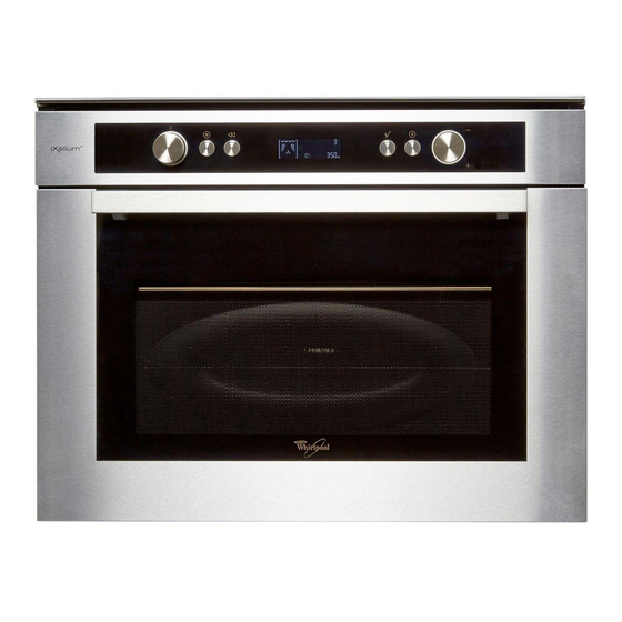 Whirlpool AMW 835 Installation, Quick Start