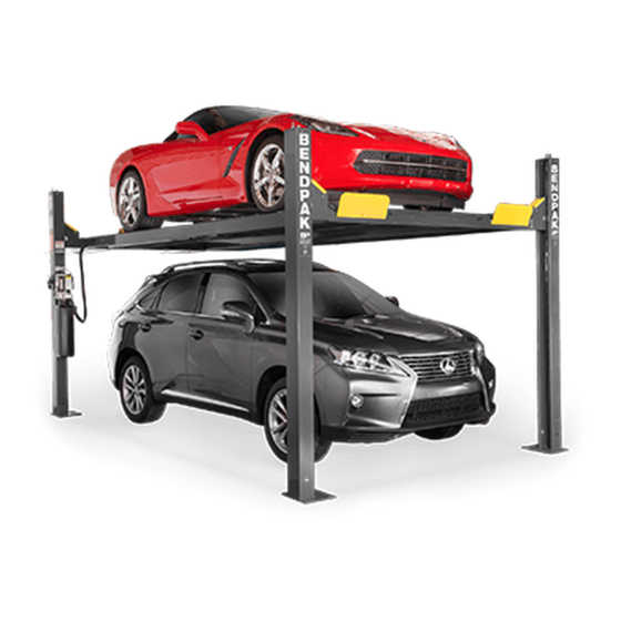 BendPak HD-9STX Service Manual